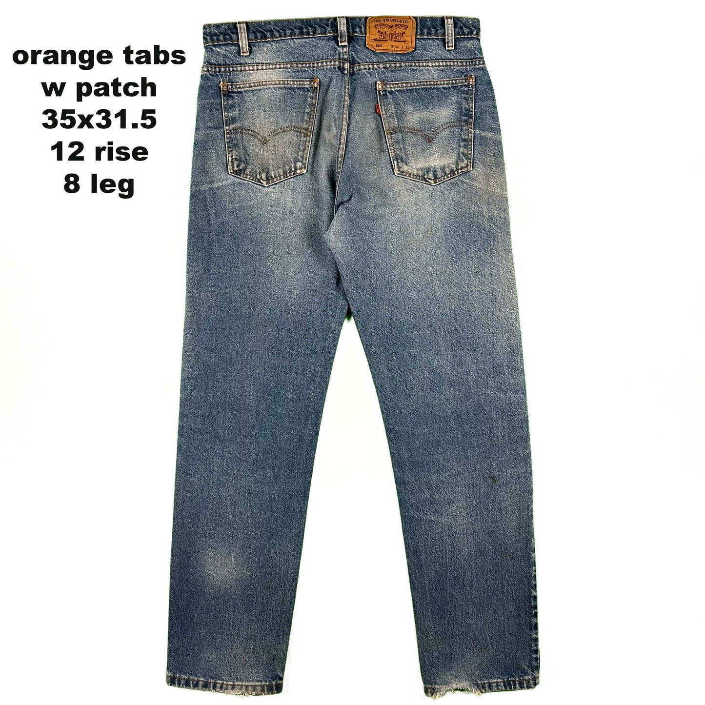 80s/90s Levi's 505s Straight Fit Denim- SELECT PAIR
