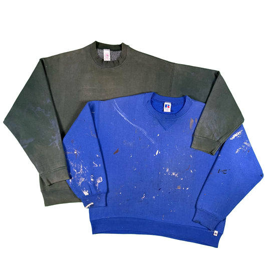 90s Sun Faded Painters Sweatshirt 2 Pack- XL