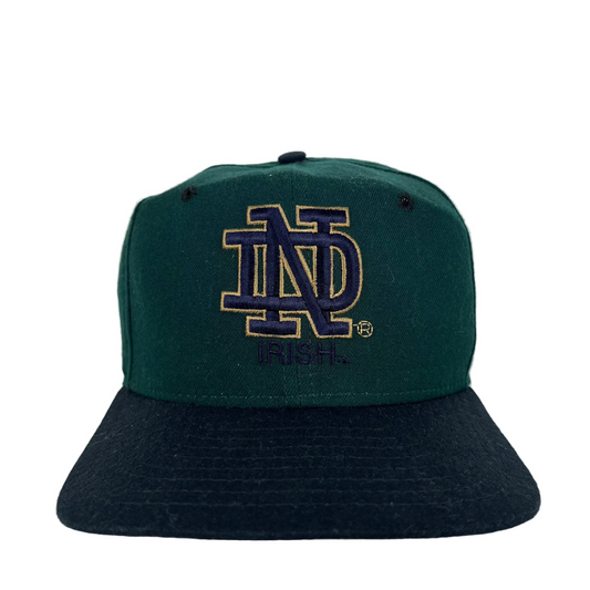 80s New Era Notre Dame Trucker Hat