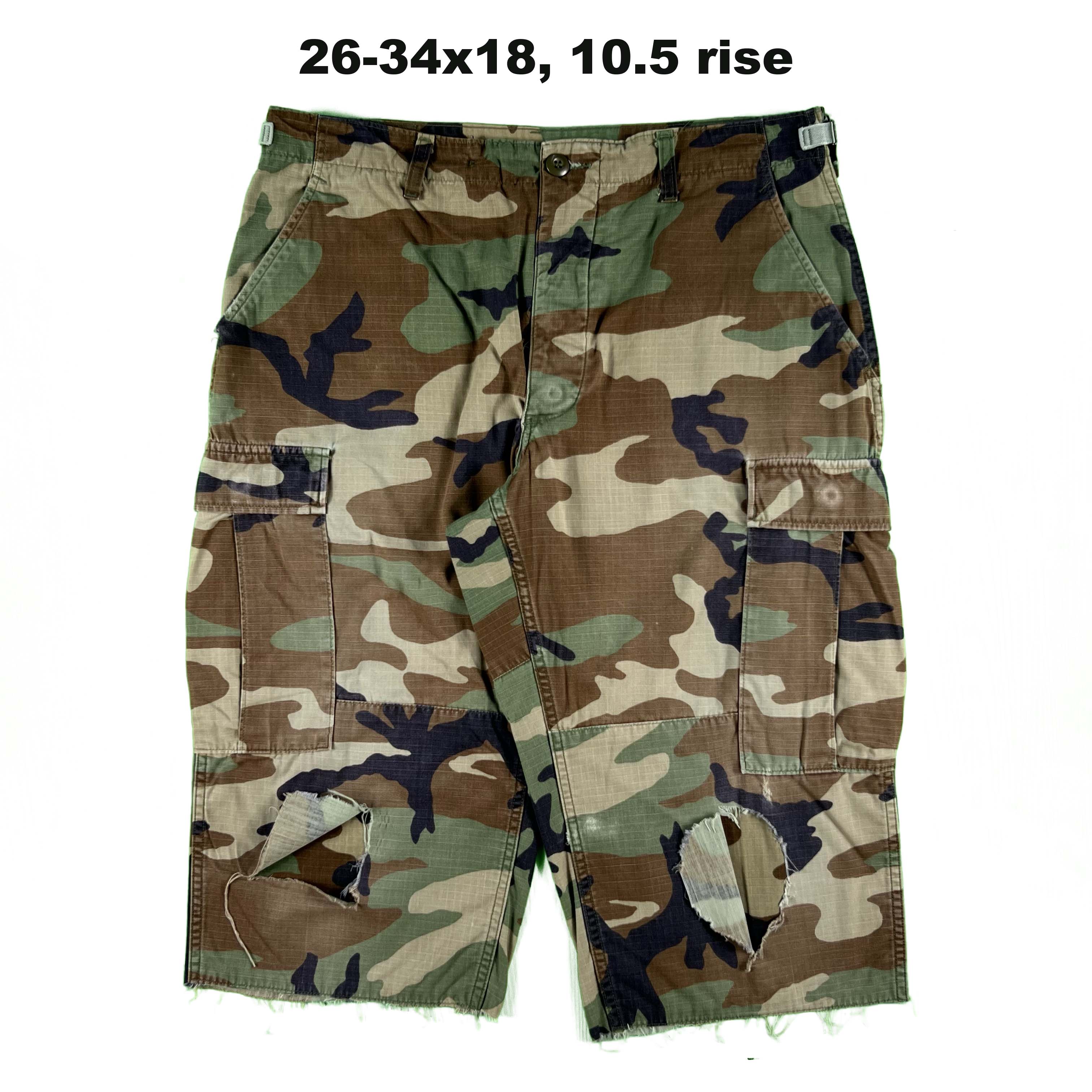 MARBLES(マーブルズ) VINTAGE CAMOUFLAGE CARGO SHORTS
