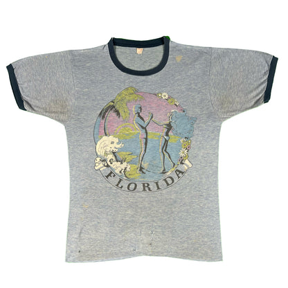 70s Florida Ringer Tee- M