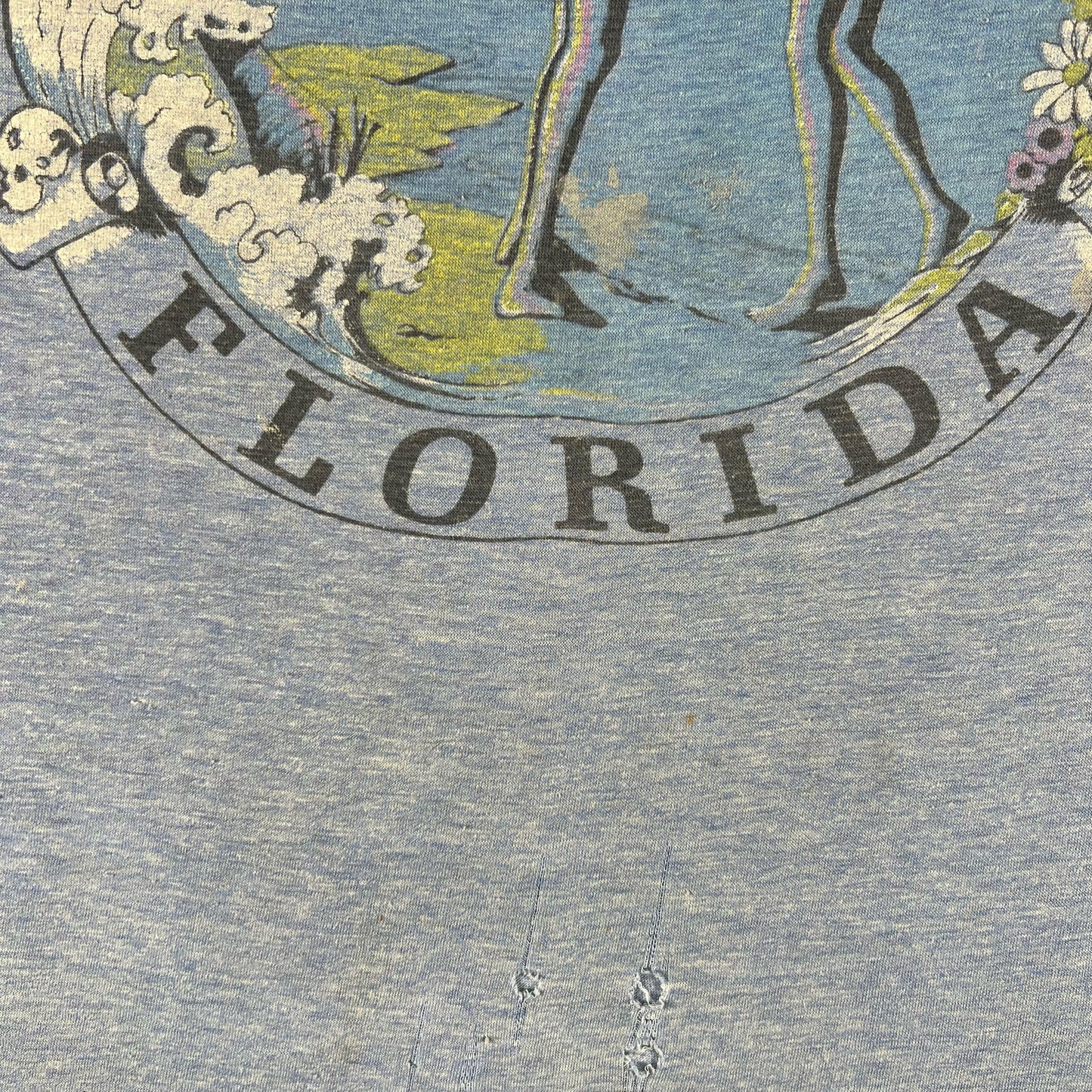 70s Florida Ringer Tee- M