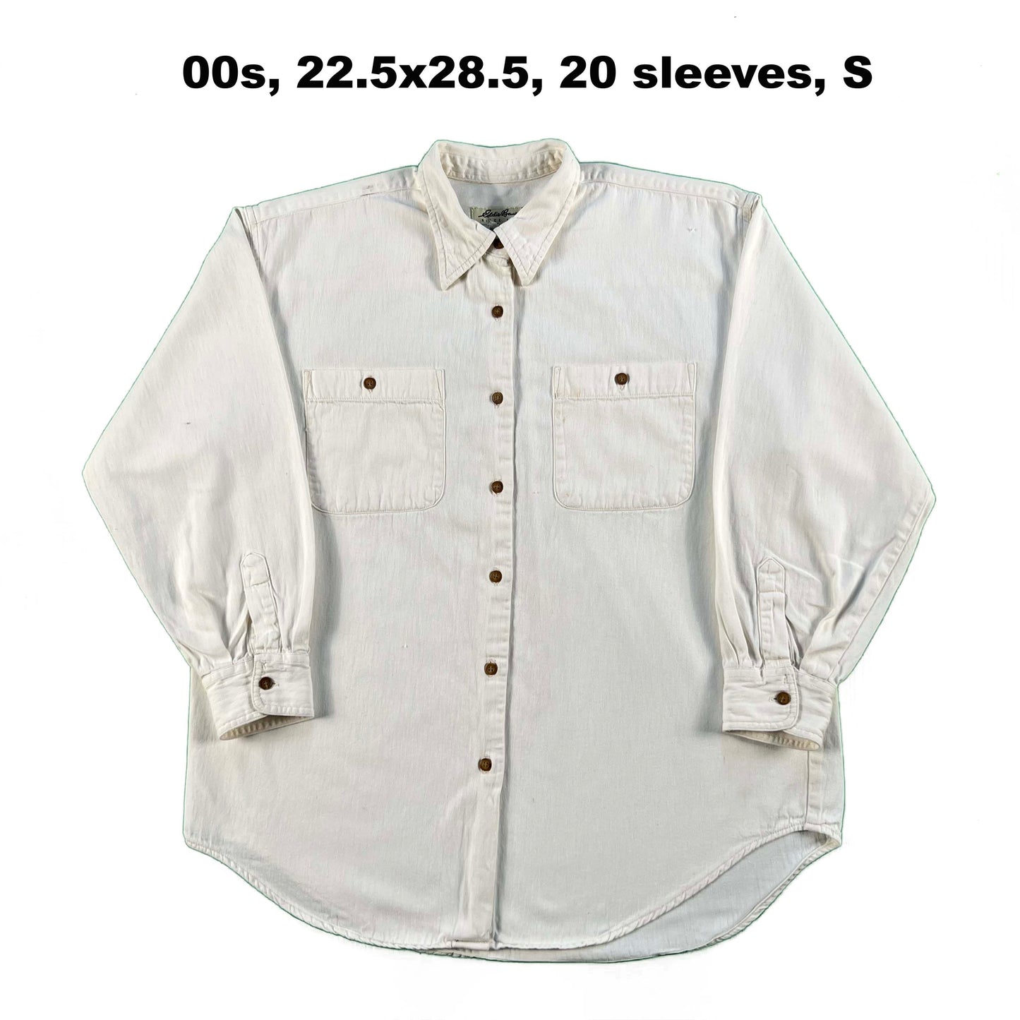 Vintage Eddie Bauer 100% Cotton Button Up Shirts- SELECT SHIRT