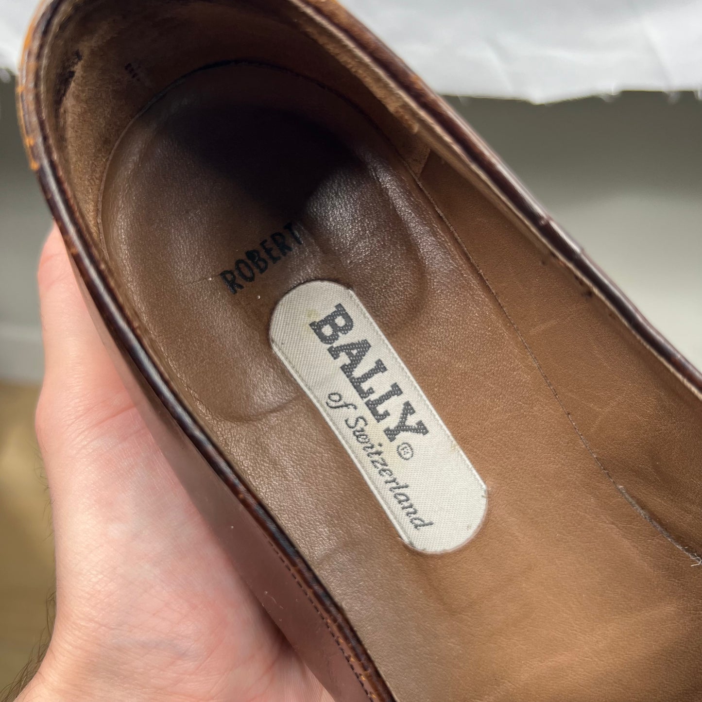 Bally Swiss Leather Tassel Loafers- M's 9.5,W's 11