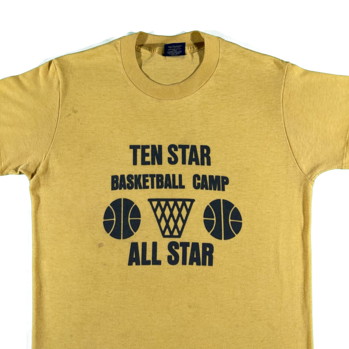 80s Nike Basketball Camp Tee- S