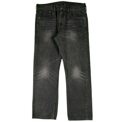 00s Sun Faded Black Levi's 569s- 36x32