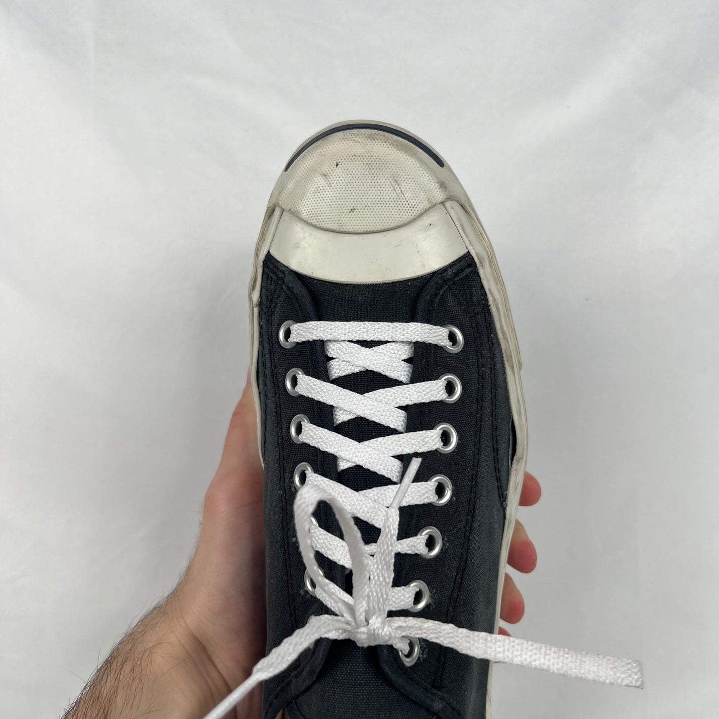 Faded Black Jack Purcell Converse- M's 11,W's 12.5