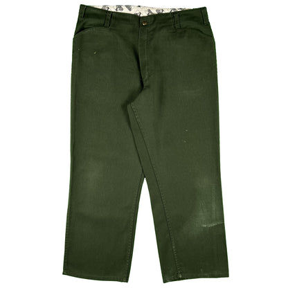 00s Ben Davis Faded Forest Green Work Pants- 37x28.5