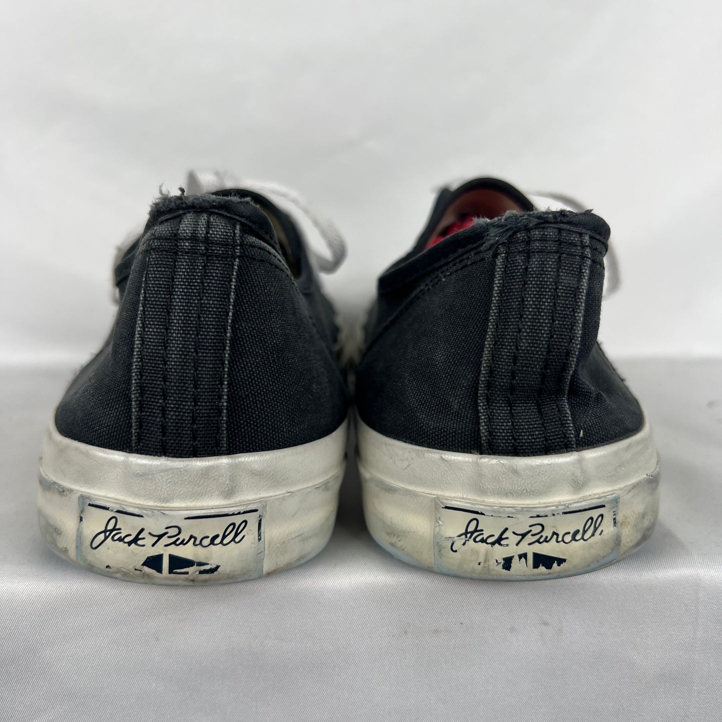 Faded Black Jack Purcell Converse- M's 11,W's 12.5