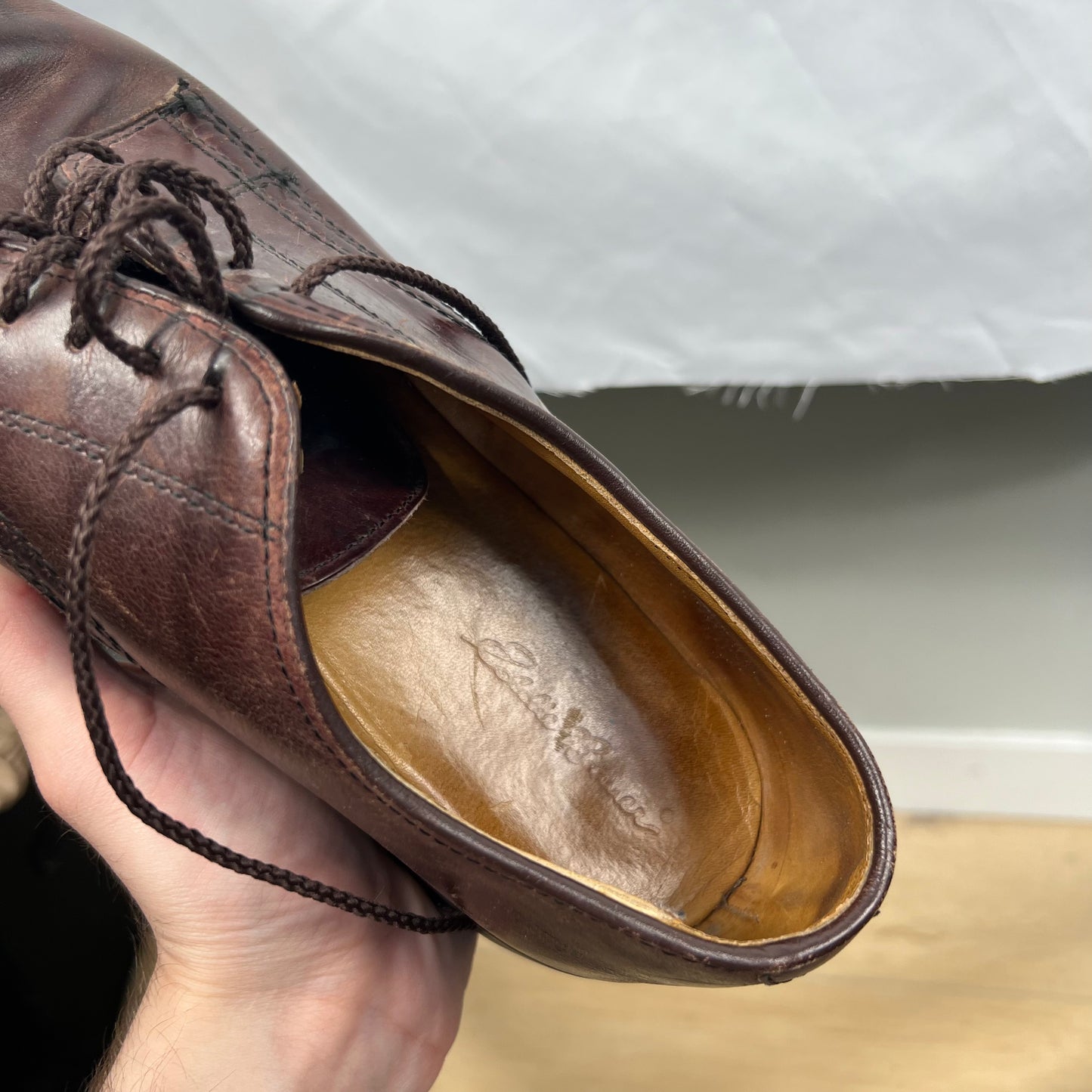 90s Eddie Bauer Leather Oxfords- M's 9,W's 10.5