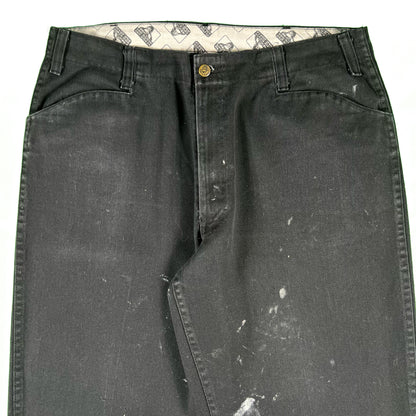 00s Ben Davis Faded Black Work Pants- 36x30.5
