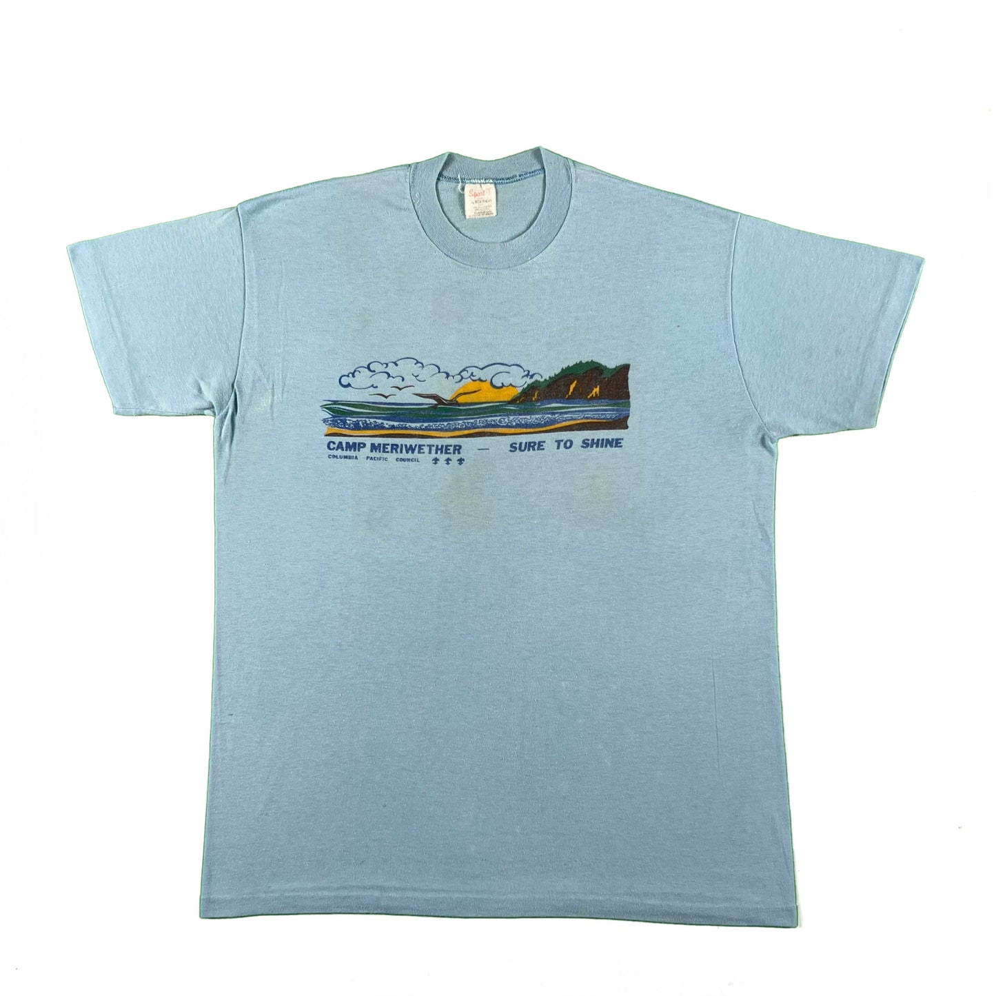 80s Camp Meriwether Boy Scouts Tee- L