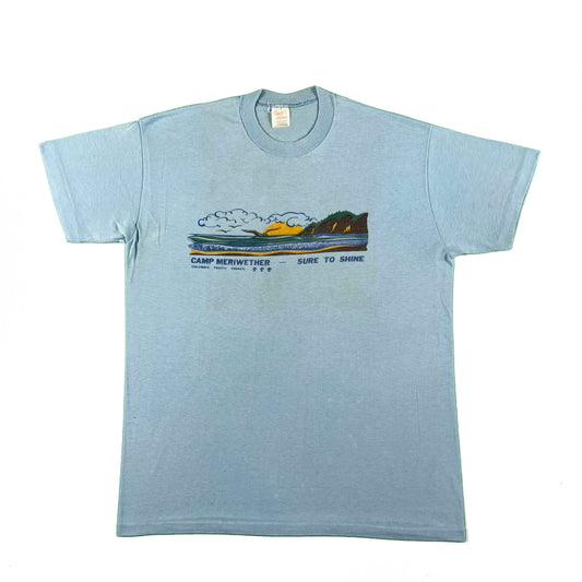 80s Camp Meriwether Boy Scouts Tee- L