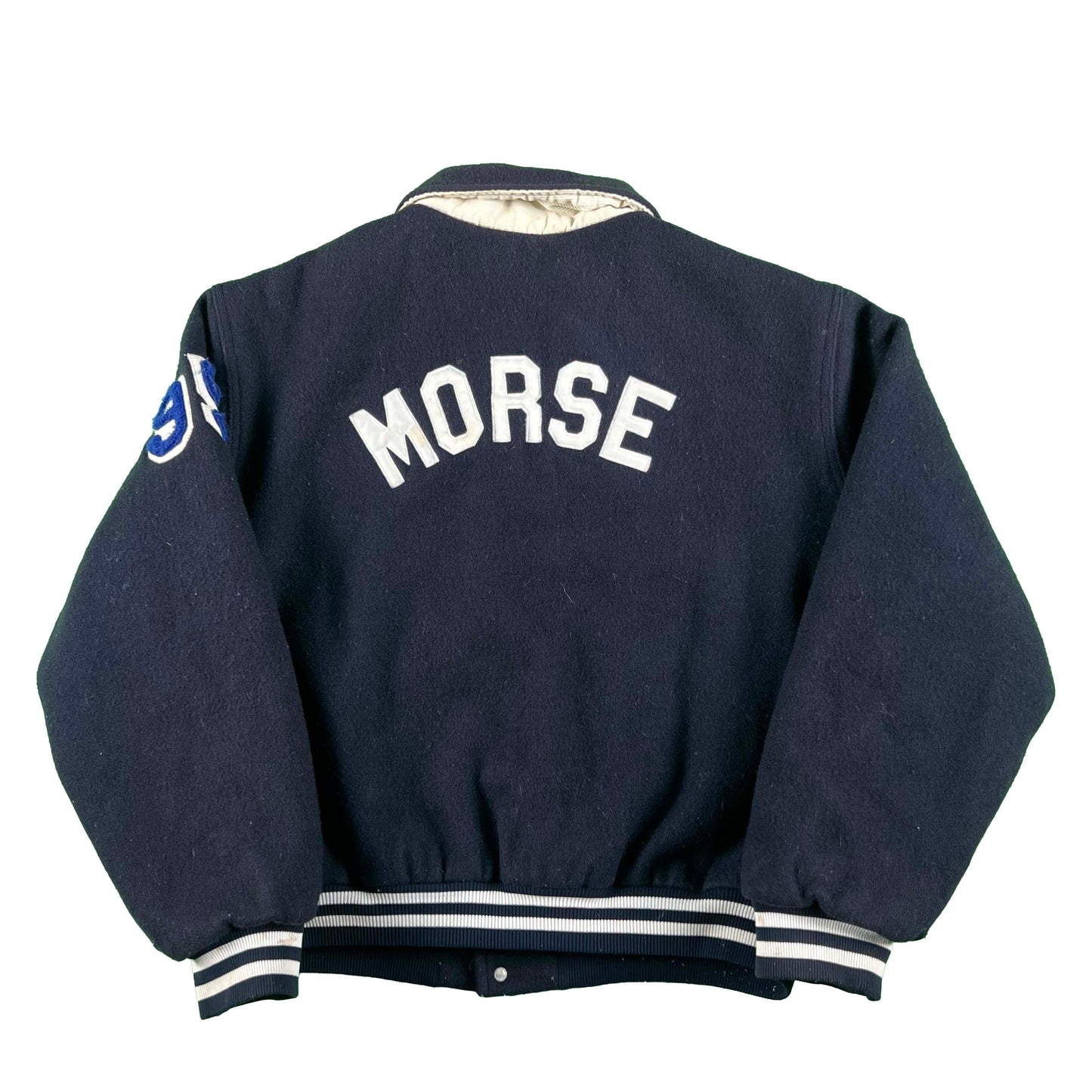 90s Wool Varsity Jacket- XL