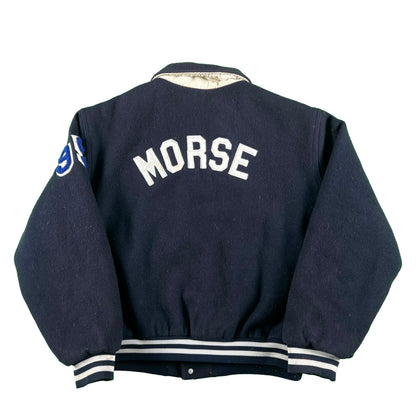 90s Wool Varsity Jacket- XL