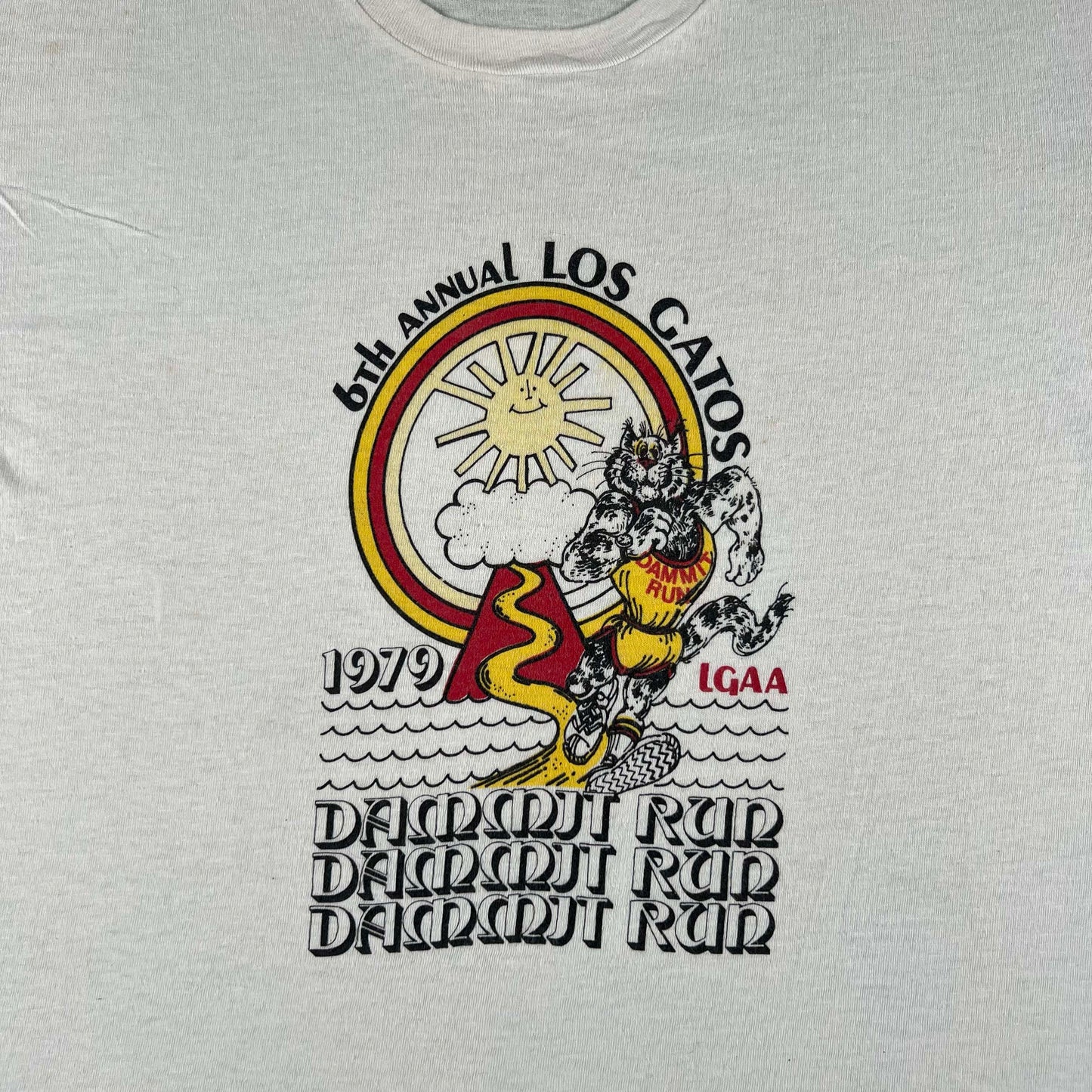 70s Los Gatos Dammit Run Tees- SELECT TEE