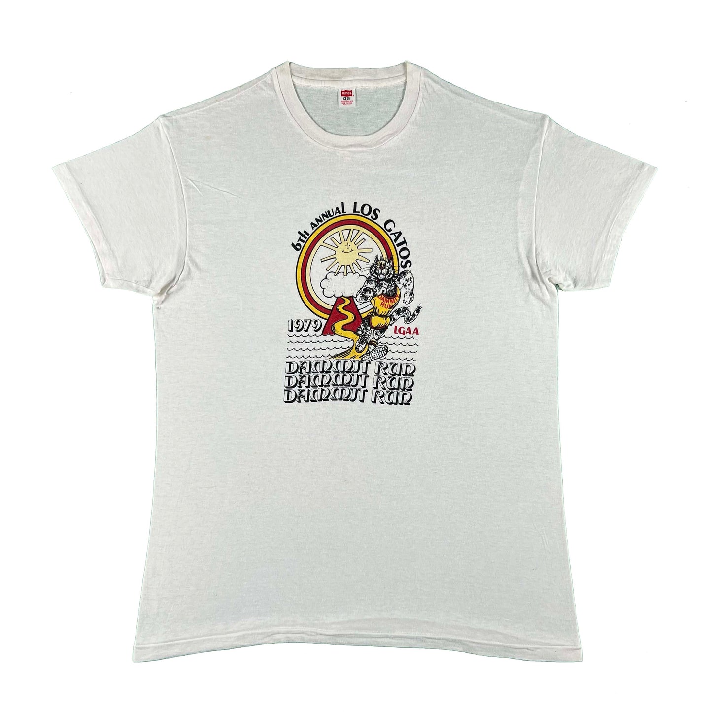 70s Los Gatos Dammit Run Tees- SELECT TEE