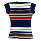 70s Striped California Sportswear Terry Cloth Tee- XS