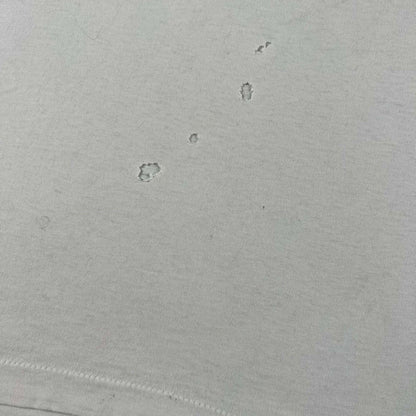 80s Beat Up Blank White Tee- XL