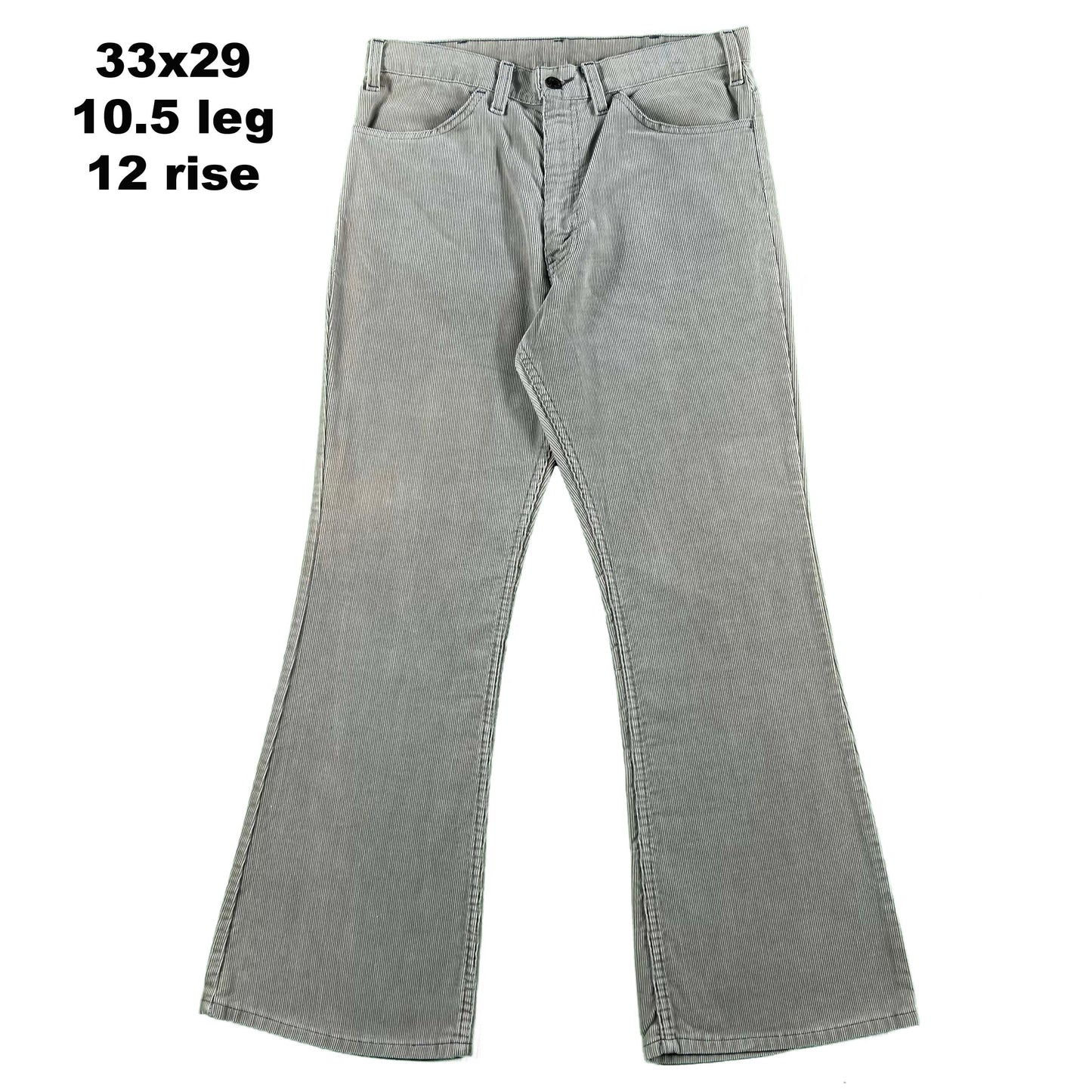 70s Levi's 646 Flared Corduroy Pants- SELECT PAIR
