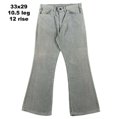 70s Levi's 646 Flared Corduroy Pants- SELECT PAIR