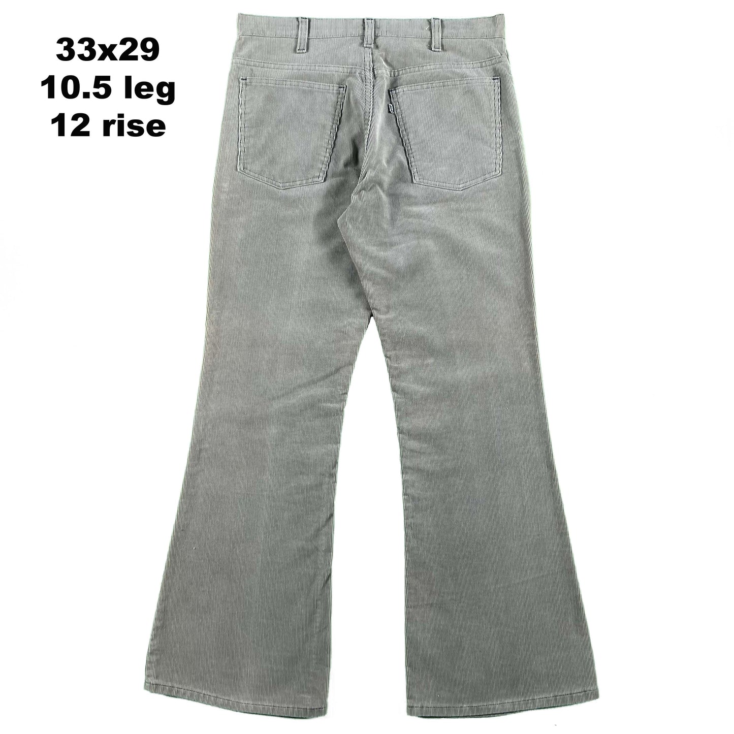 70s Levi's 646 Flared Corduroy Pants- SELECT PAIR