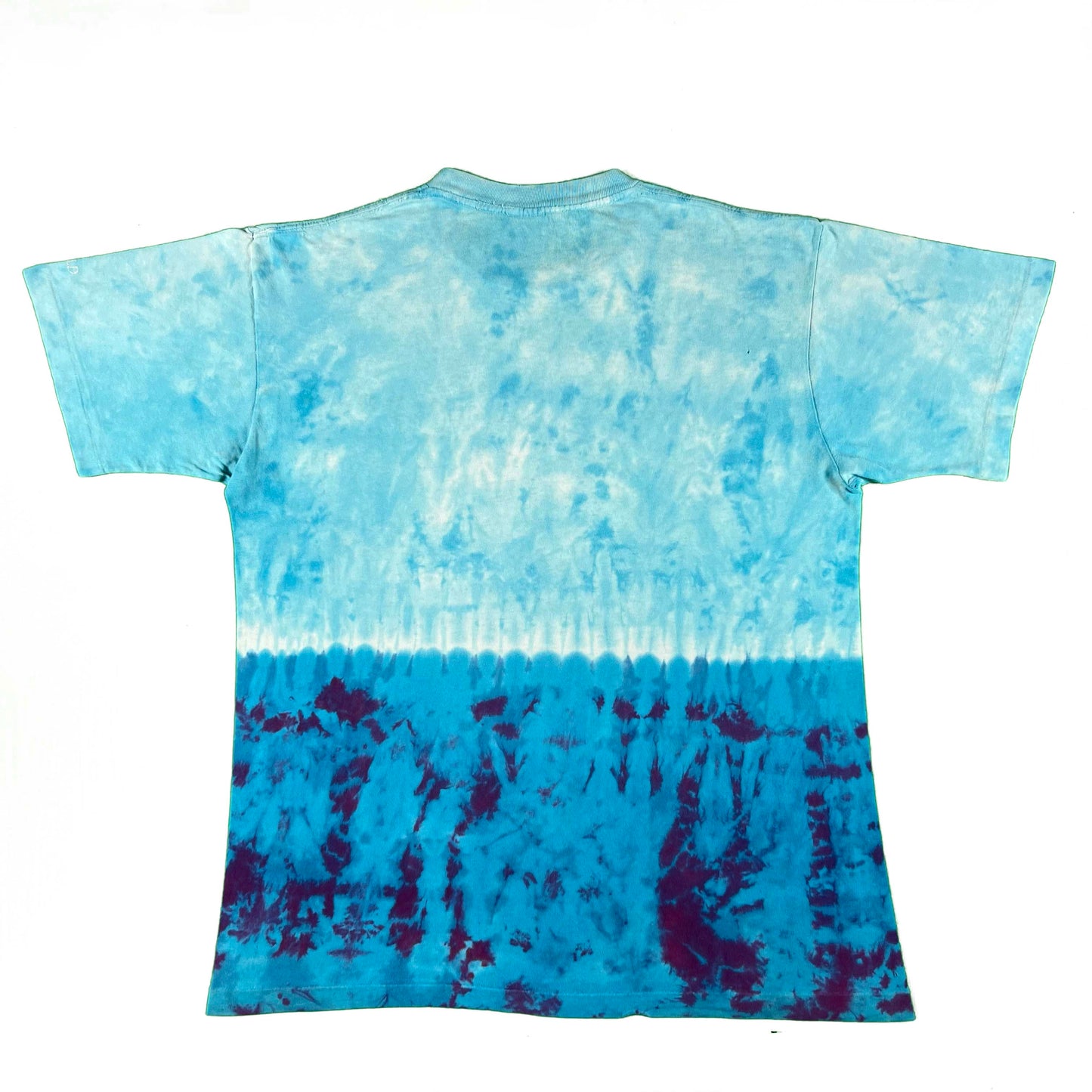 90s Great White Shark Tie Dye Tee- L