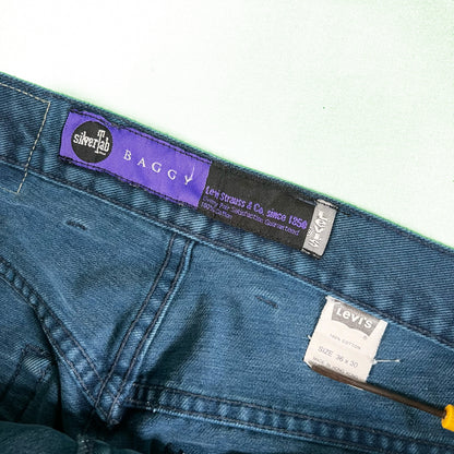 90s Levi's Silvertab 'Baggy' Denim- 34x29