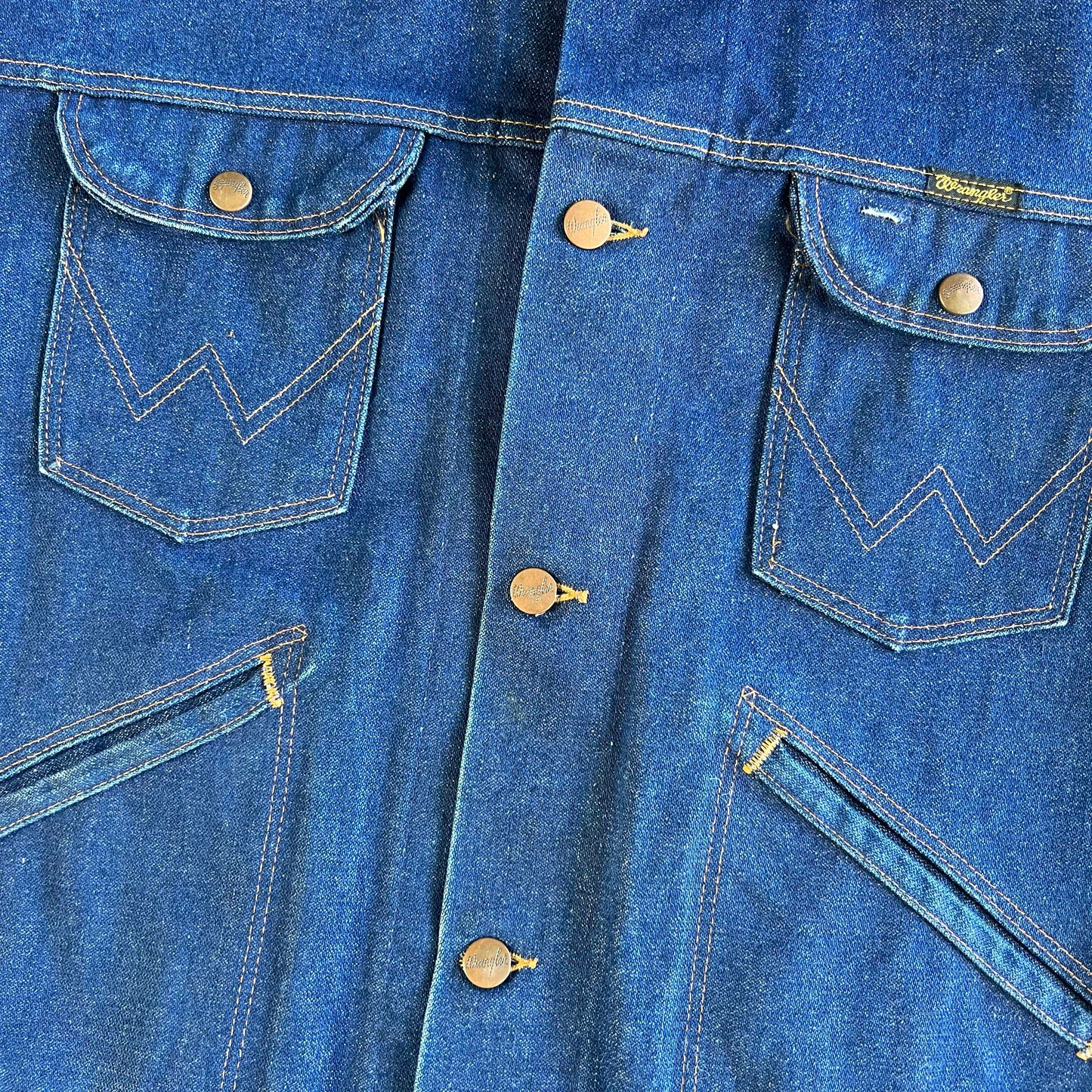 80s Wrangler Dark Wash Denim Jacket- XL