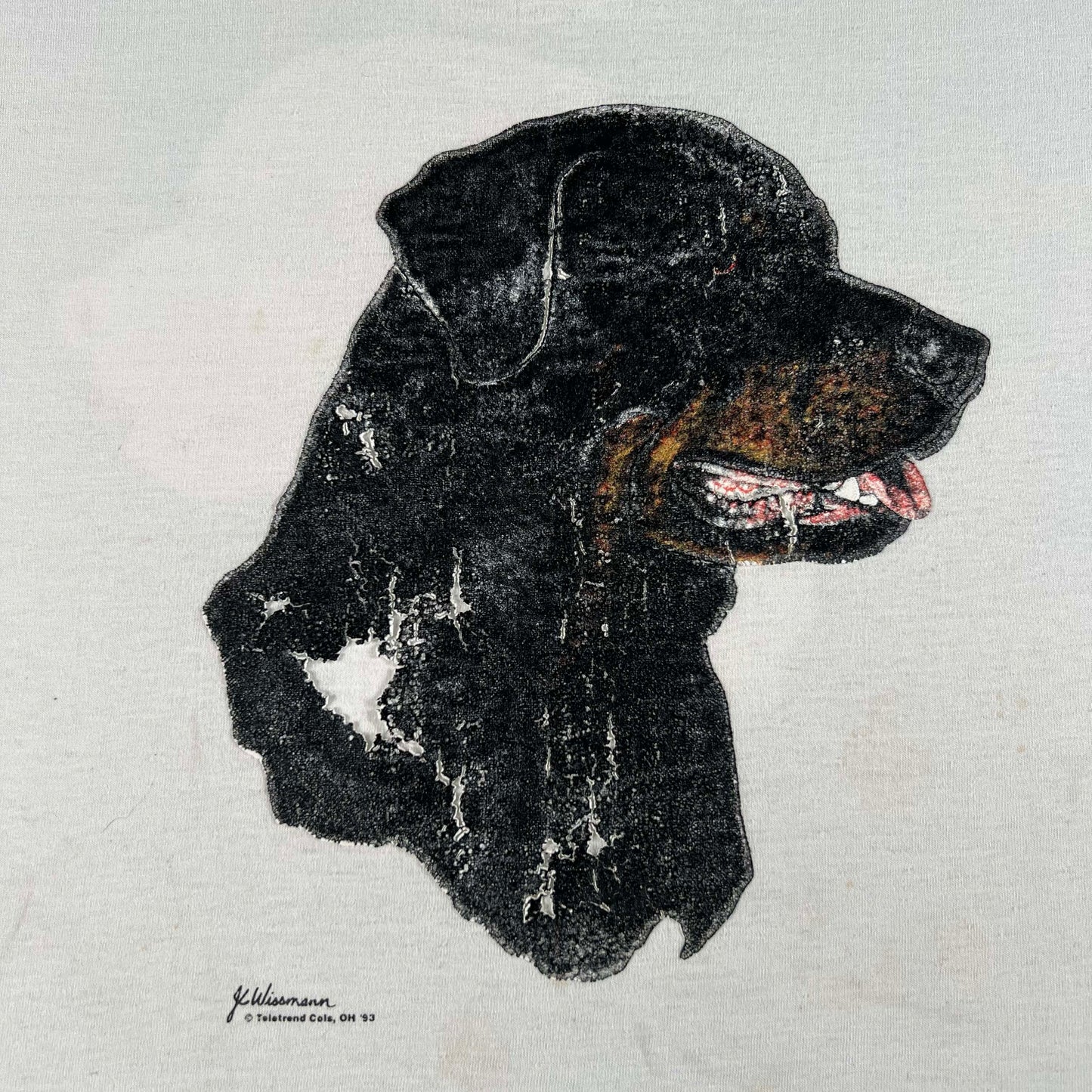 90s Rottweiler Tee- XL