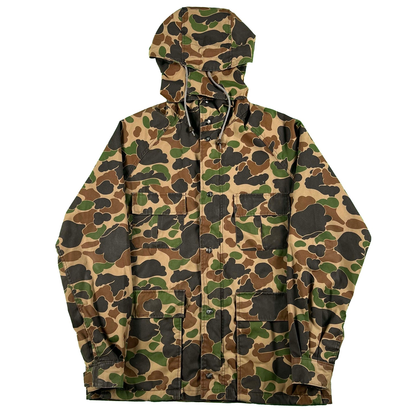 80s/90s Duck Camo Hooded Jacket- XL