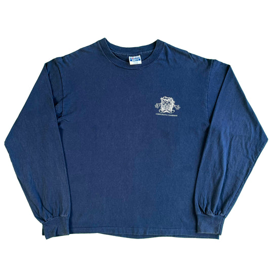 90s Corporate Chairman Brews Long Sleeve Tee- L