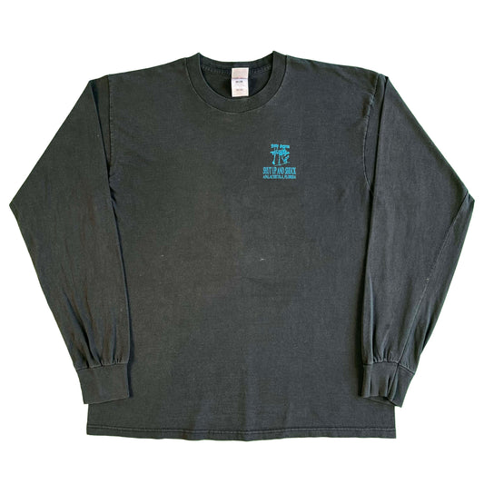 90s Shut Up and Shuck Long Sleeve Tee- XL