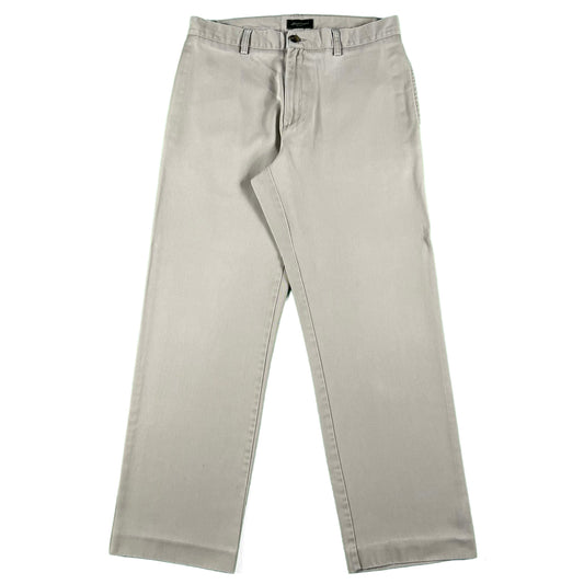 00s Eddie Bauer Soft Cotton Chino Pants- 32x30.5