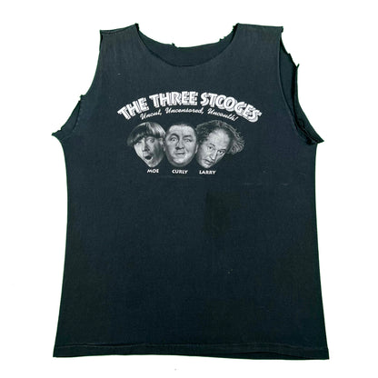 90s 'The Three Stooges' Cut Off Tee- M