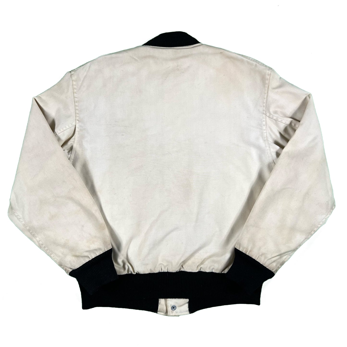 50s Cotton Chain Stitch Varsity Jacket- XL