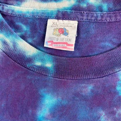 90s FOTL Blank Tie Dye Long Sleeve Tee- XL