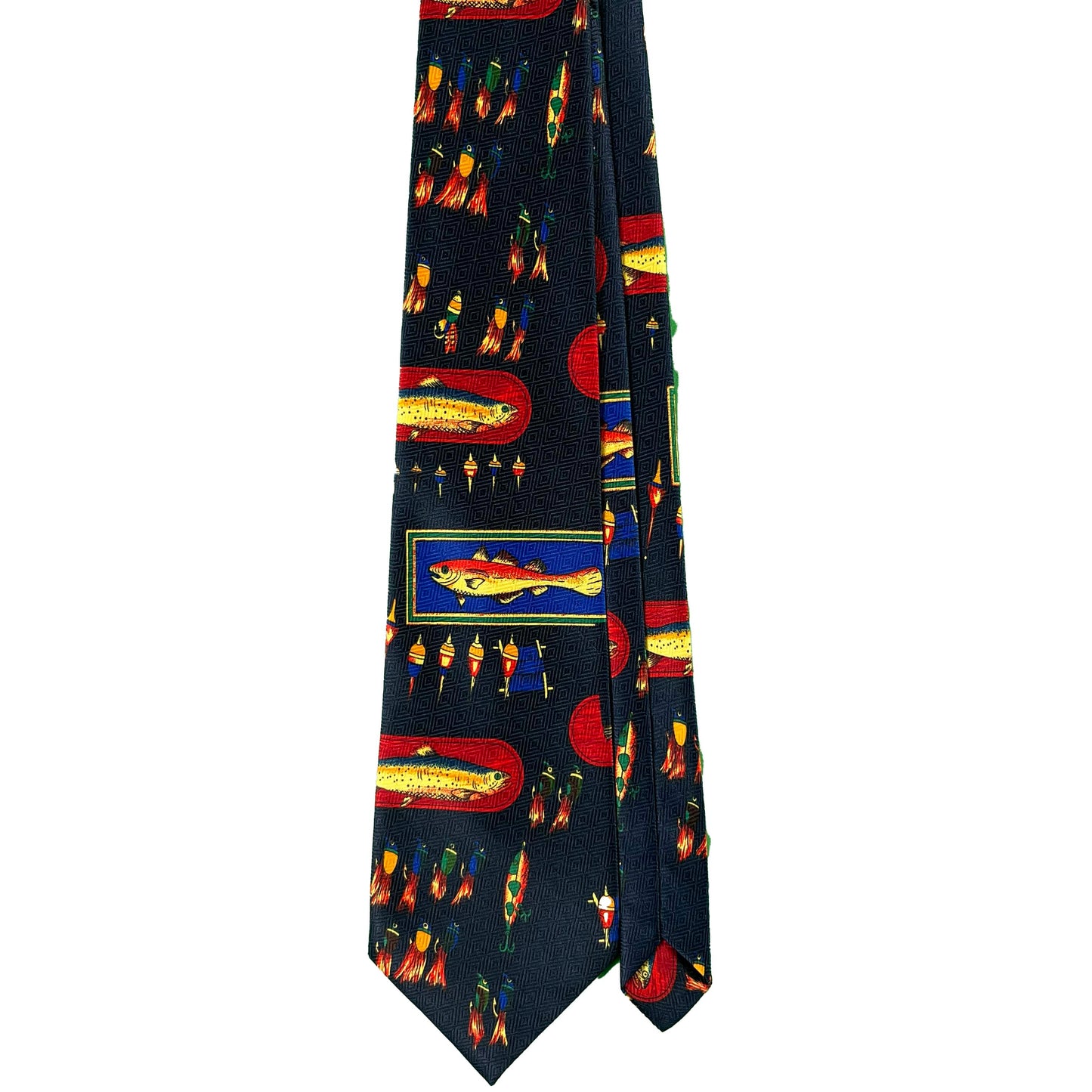 90s 'Hand Made' Fishing Tie