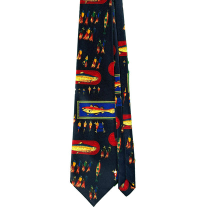 90s 'Hand Made' Fishing Tie