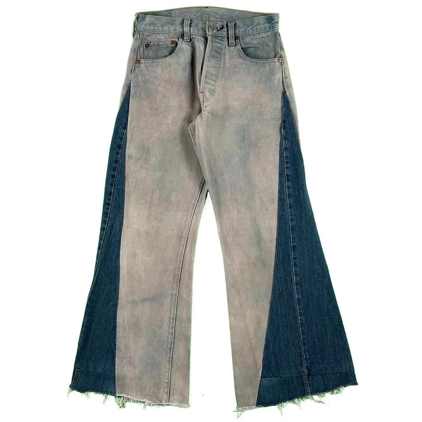 90s Custom Levi's 501 Bell Bottoms- 27x28.5