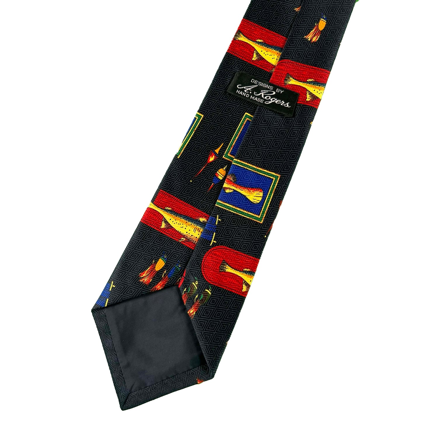 90s 'Hand Made' Fishing Tie
