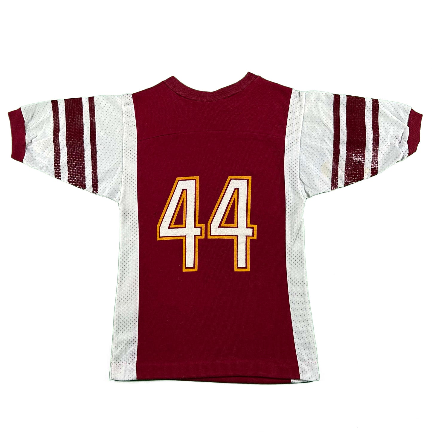 70s '44' Mesh Sided Ringer Jersey Tee- XS