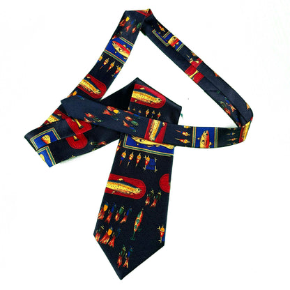 90s 'Hand Made' Fishing Tie