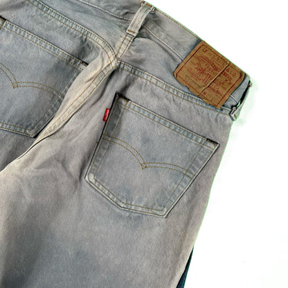 90s Custom Levi's 501 Bell Bottoms- 27x28.5