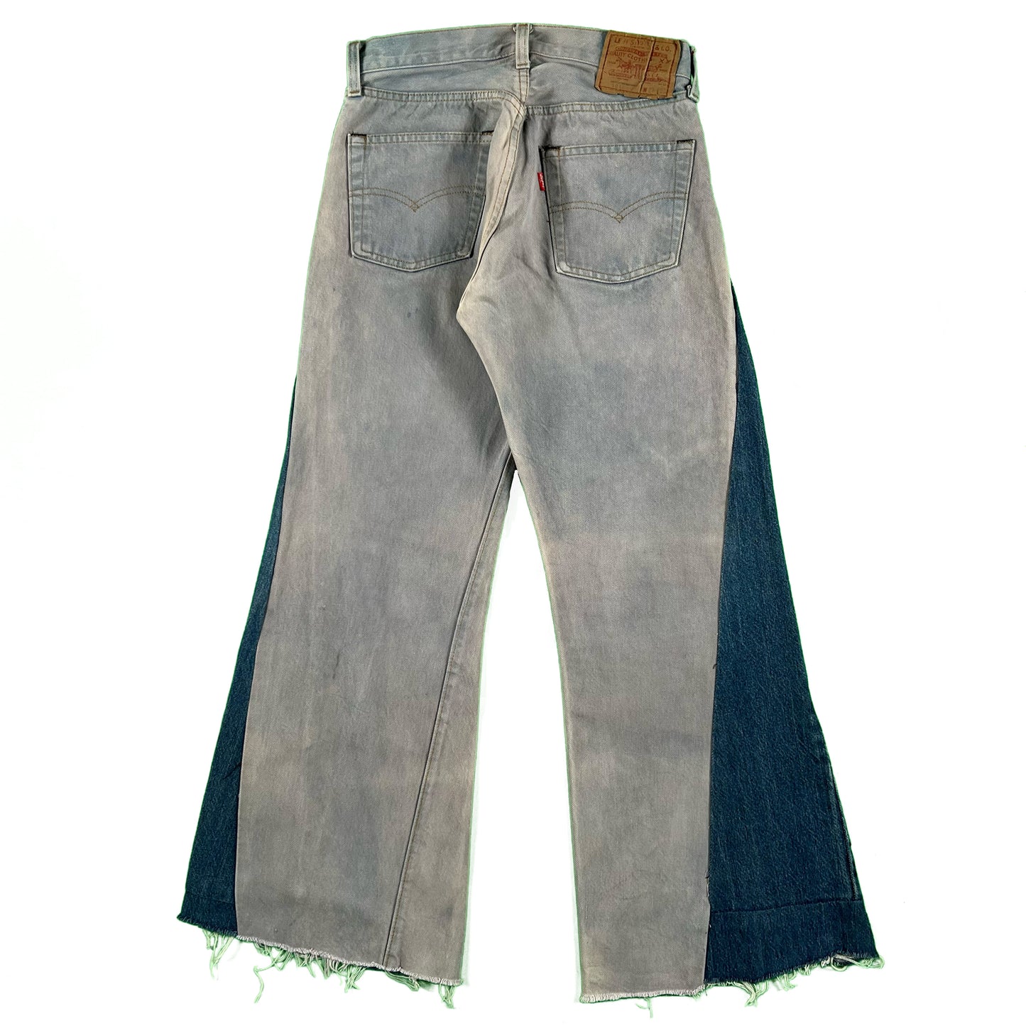 90s Custom Levi's 501 Bell Bottoms- 27x28.5