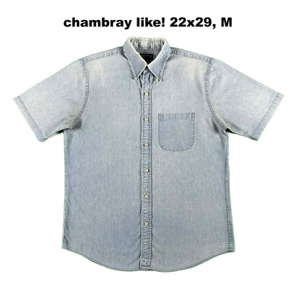 Vintage Lands' End 100% Cotton Button Up Shirts- SELECT SHIRT