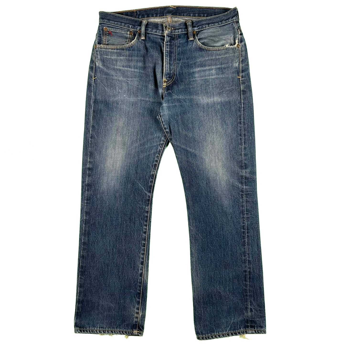 00s Polo Ralph Lauren Faded Denim- 33x30