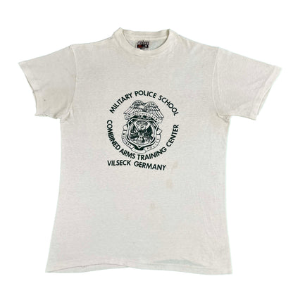 70s US Army Military Police School Tee- M