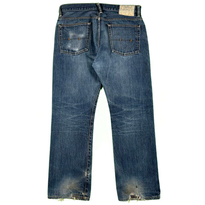 00s Polo Ralph Lauren Faded Denim- 33x30