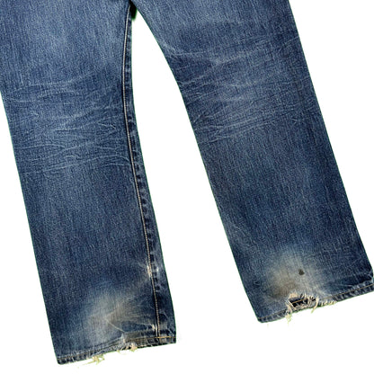 00s Polo Ralph Lauren Faded Denim- 33x30